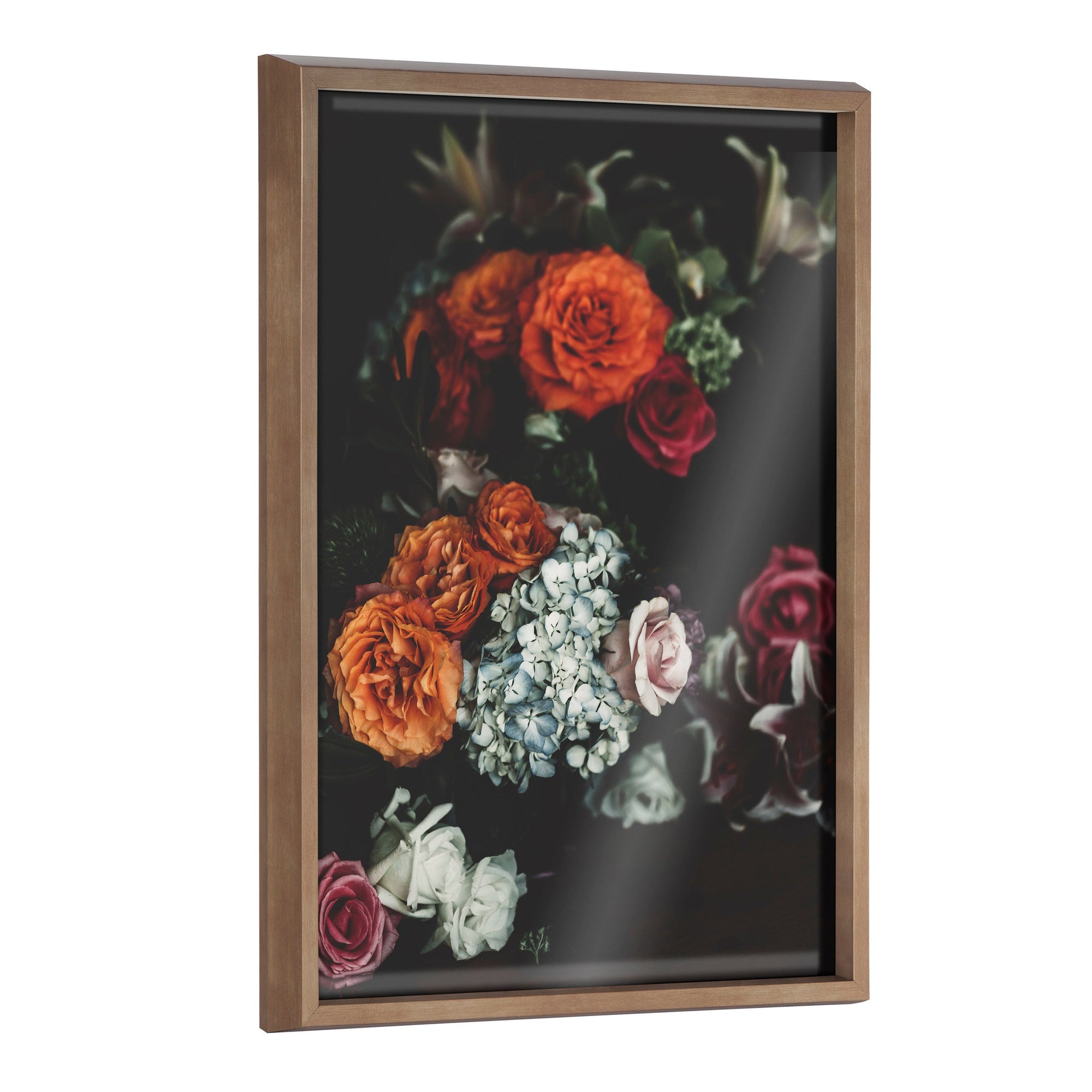 Blake Abundance Framed Printed Glass by Alicia Abla by kateandlaurel - main product image for Resin Society