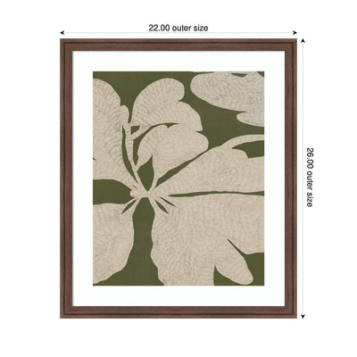 Leafy Whispers by Treechild Framed Wall Art Print