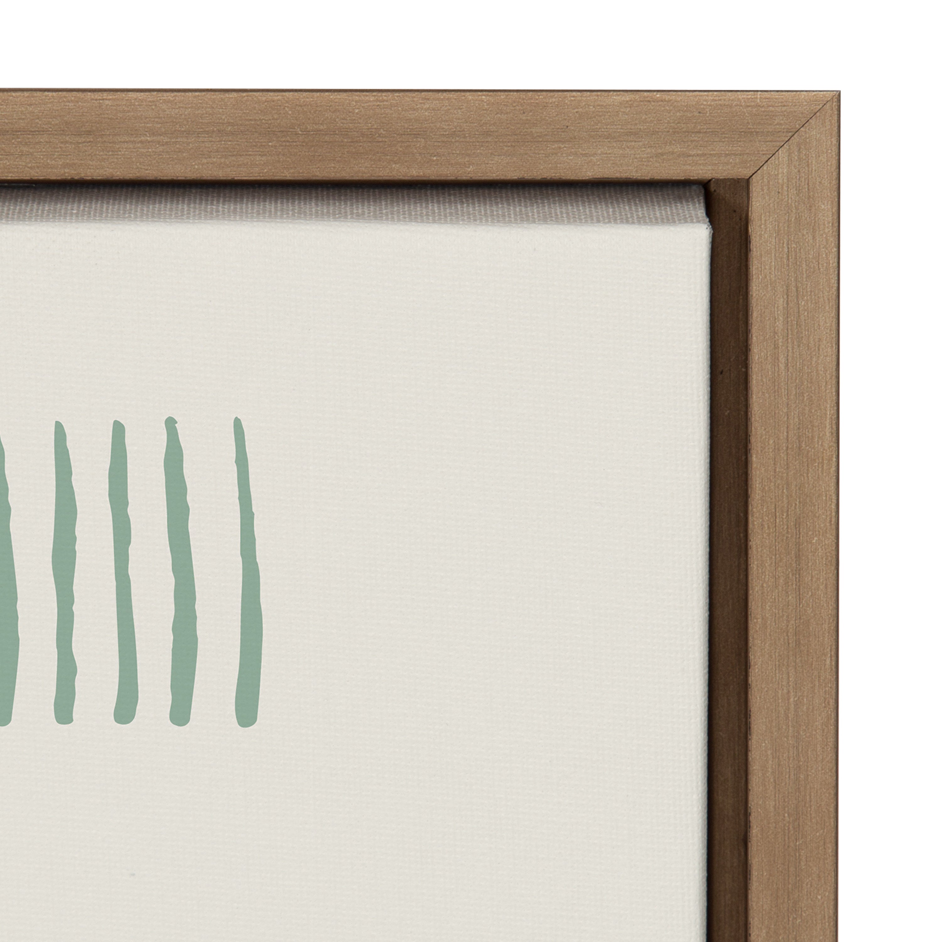 Sylvie Thinking of You Framed Canvas