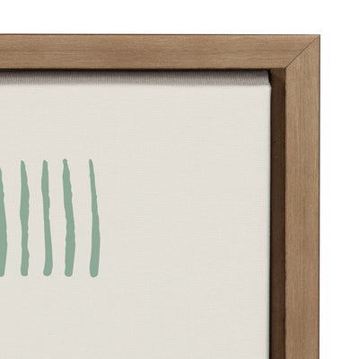 Sylvie Thinking of You Framed Canvas
