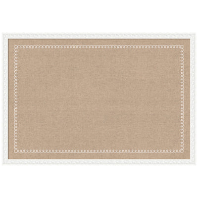 Pinboard White Scalloped Edge