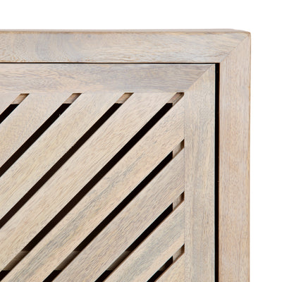 Mezzeta Tall Wood Bath Cabinet