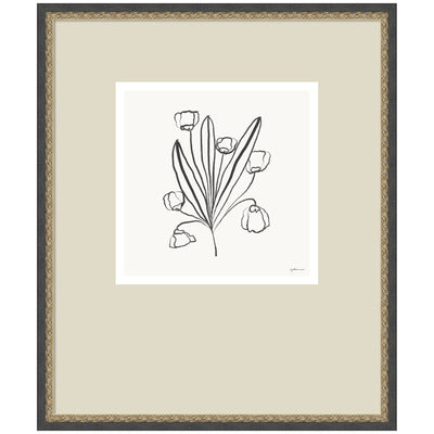 Floral Bouquet by Gabrielly Guedes Framed Wall Art Print