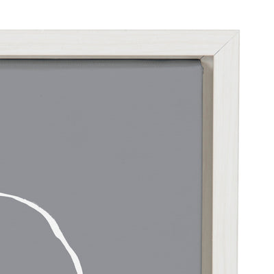 Sylvie Gray Going in Circles Framed Canvas Set by kateandlaurel - product image 16 for Resin Society