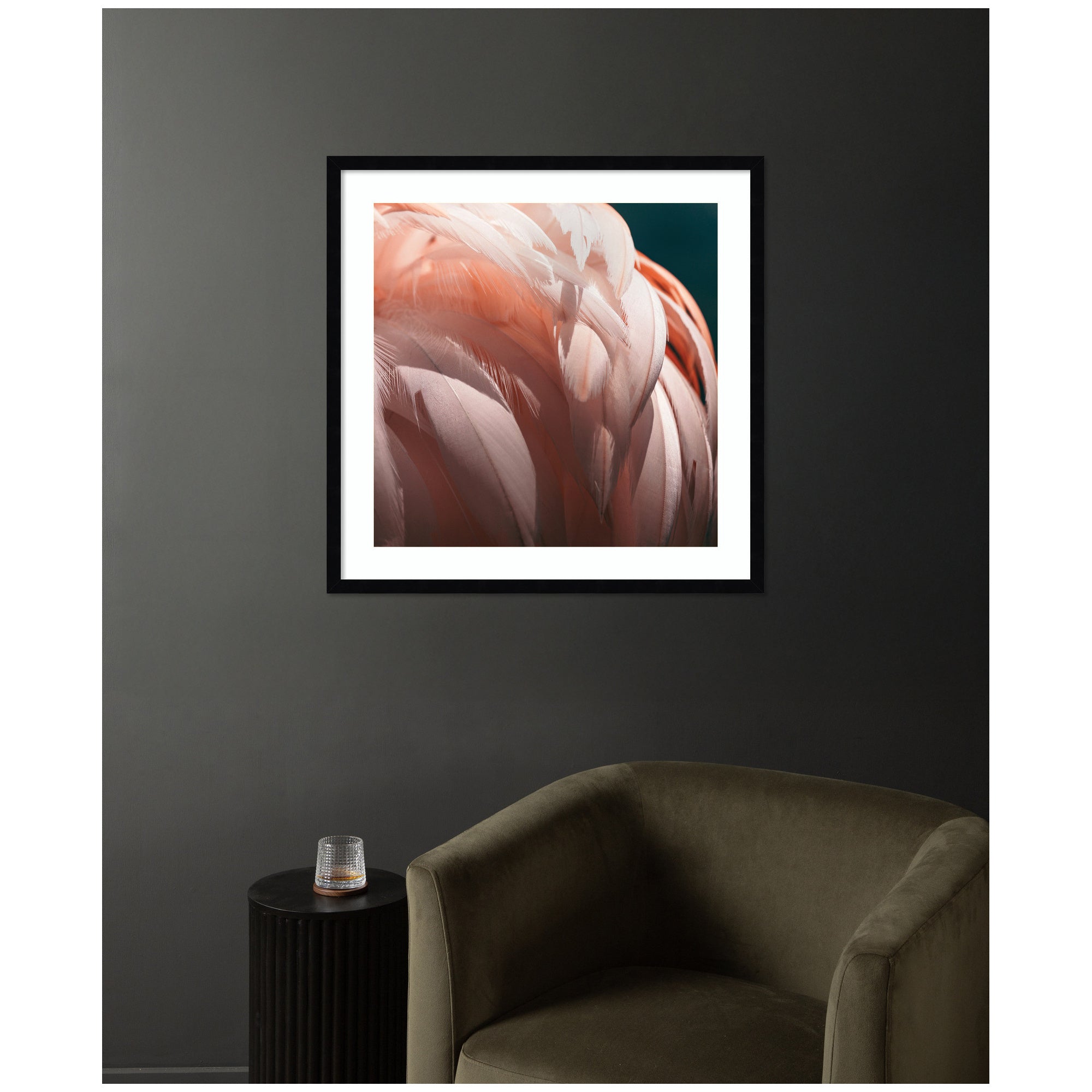 Flamingo No.
2 by Alicia Bock Framed Wall Art Print