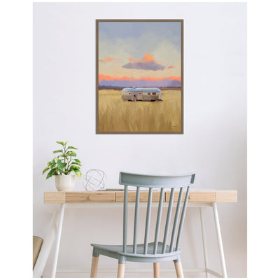 Solitude by Mary Sparrow Framed Canvas Wall Art Print
