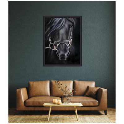 Ebony Splendor by Mary Sparrow Framed Wall Art Print