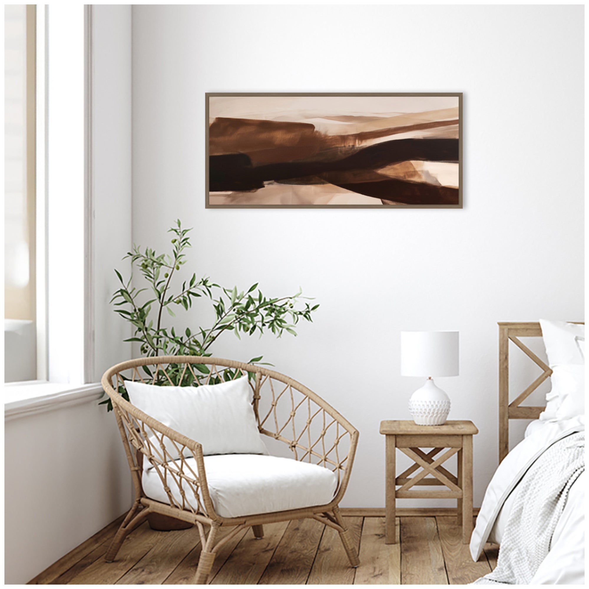 Pathway II Panel by Amy Lighthall Framed Canvas Wall Art Print