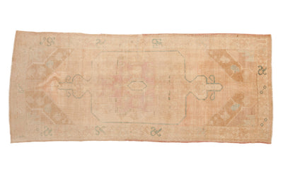 4x9.5 Vintage Distressed Oushak Rug Runner by Old New House® - main product image for Resin Society