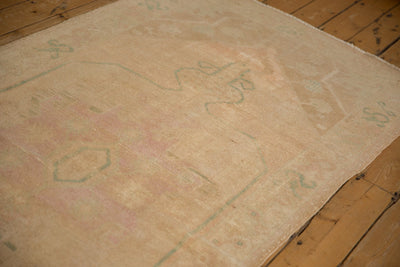 4x9.5 Vintage Distressed Oushak Rug Runner by Old New House® - product image 7 for Resin Society