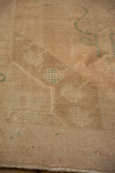 4x9.5 Vintage Distressed Oushak Rug Runner by Old New House® - product image 9 for Resin Society