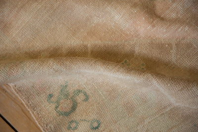4x9.5 Vintage Distressed Oushak Rug Runner by Old New House® - product image 10 for Resin Society