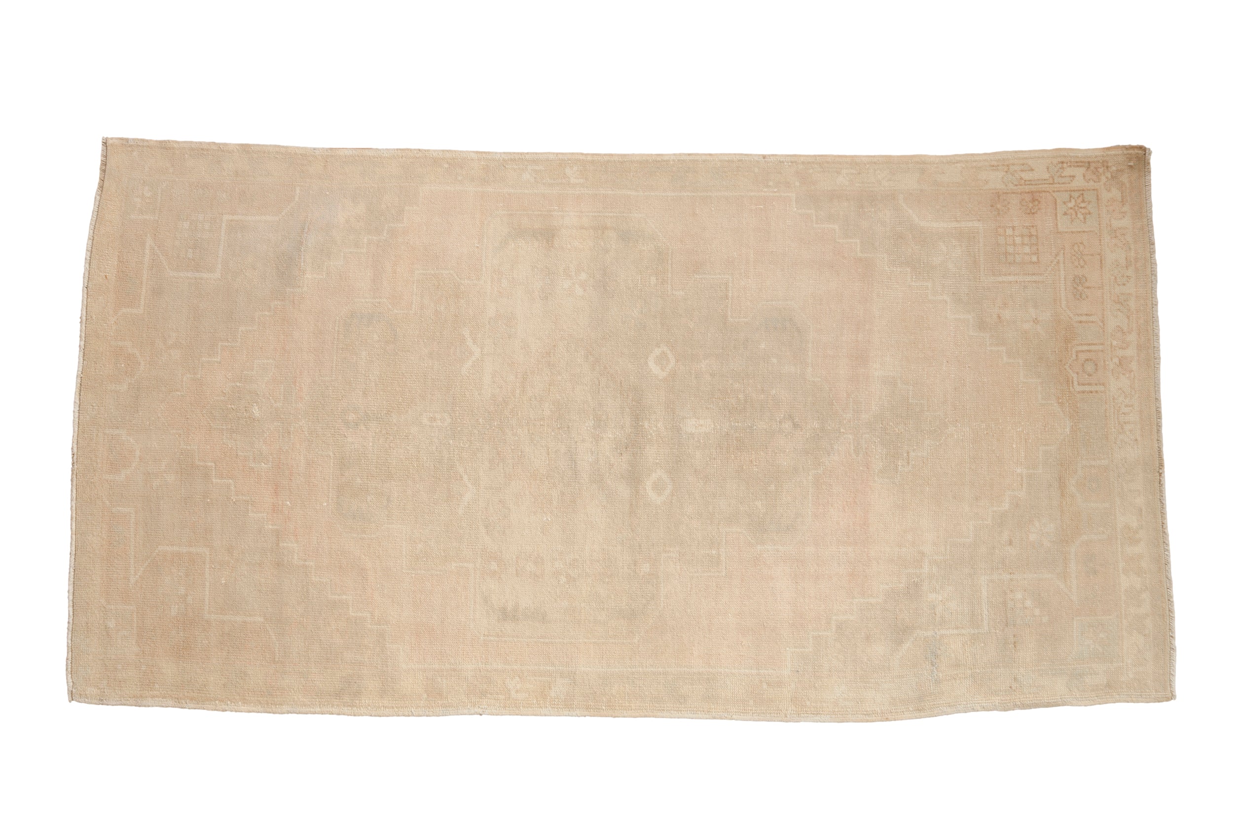 3.5x7 Vintage Distressed Oushak Rug Runner by Old New House® - main product image for Resin Society