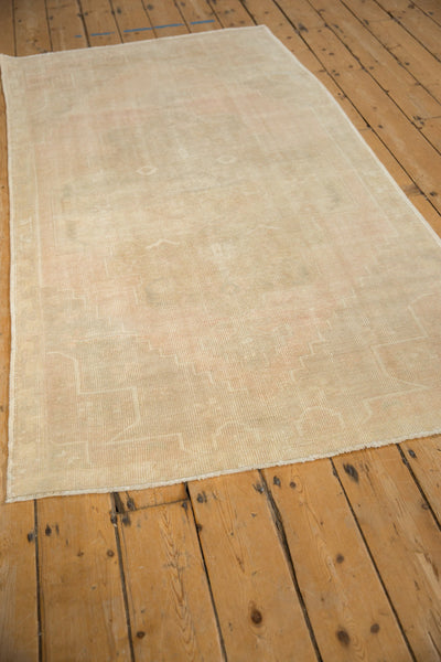 3.5x7 Vintage Distressed Oushak Rug Runner by Old New House® - product image 5 for Resin Society