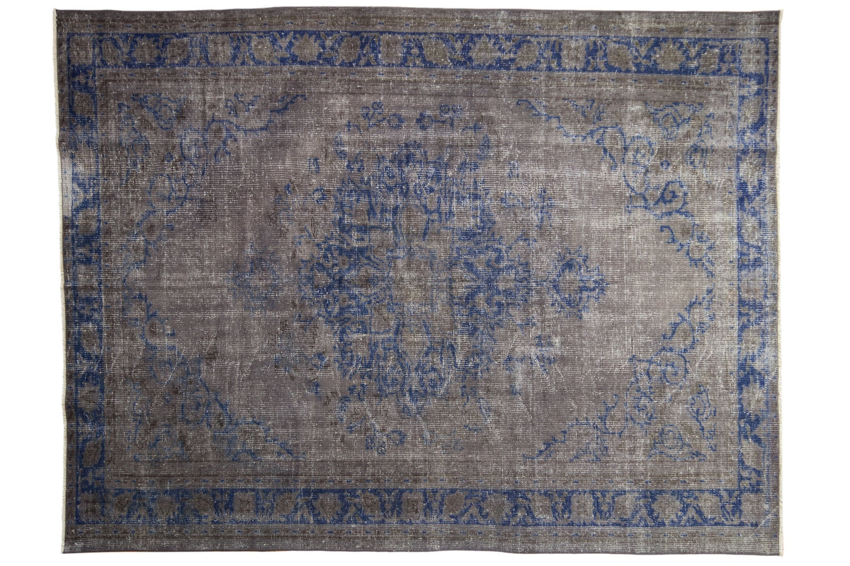 6.5x9 Vintage Distressed Overdyed Oushak Carpet by Old New House® - main product image for Resin Society