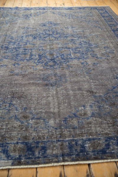 6.5x9 Vintage Distressed Overdyed Oushak Carpet by Old New House® - product image 6 for Resin Society