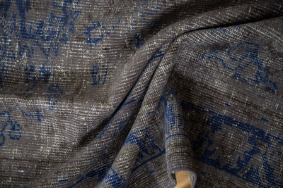 6.5x9 Vintage Distressed Overdyed Oushak Carpet by Old New House® - product image 9 for Resin Society