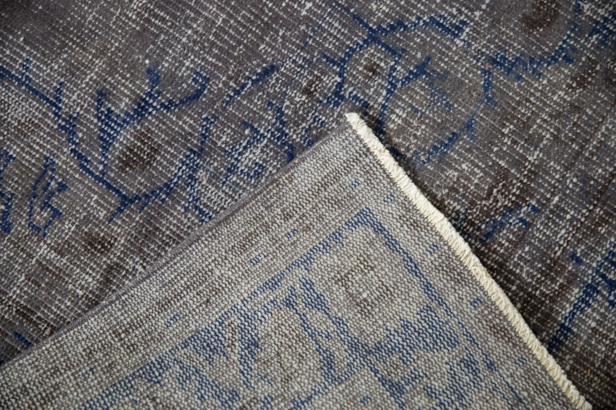 6.5x9 Vintage Distressed Overdyed Oushak Carpet by Old New House® - product image 10 for Resin Society