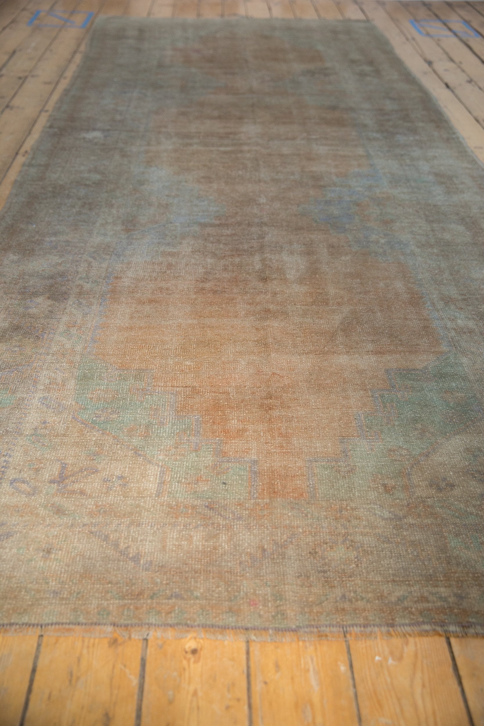 5x12.5 Vintage Distressed Oushak Rug Runner by Old New House® - product image 4 for Resin Society