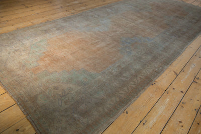 5x12.5 Vintage Distressed Oushak Rug Runner by Old New House® - product image 5 for Resin Society