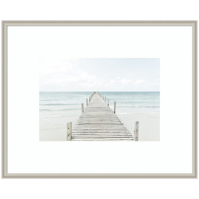 Beach 5s by Amy Peterson Framed Wall Art Print
