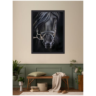 Ebony Splendor by Mary Sparrow Framed Wall Art Print