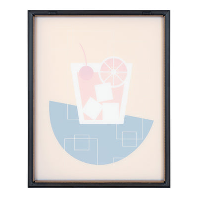 Blake Old Fashioned Framed Printed Art by Amber Leaders Designs