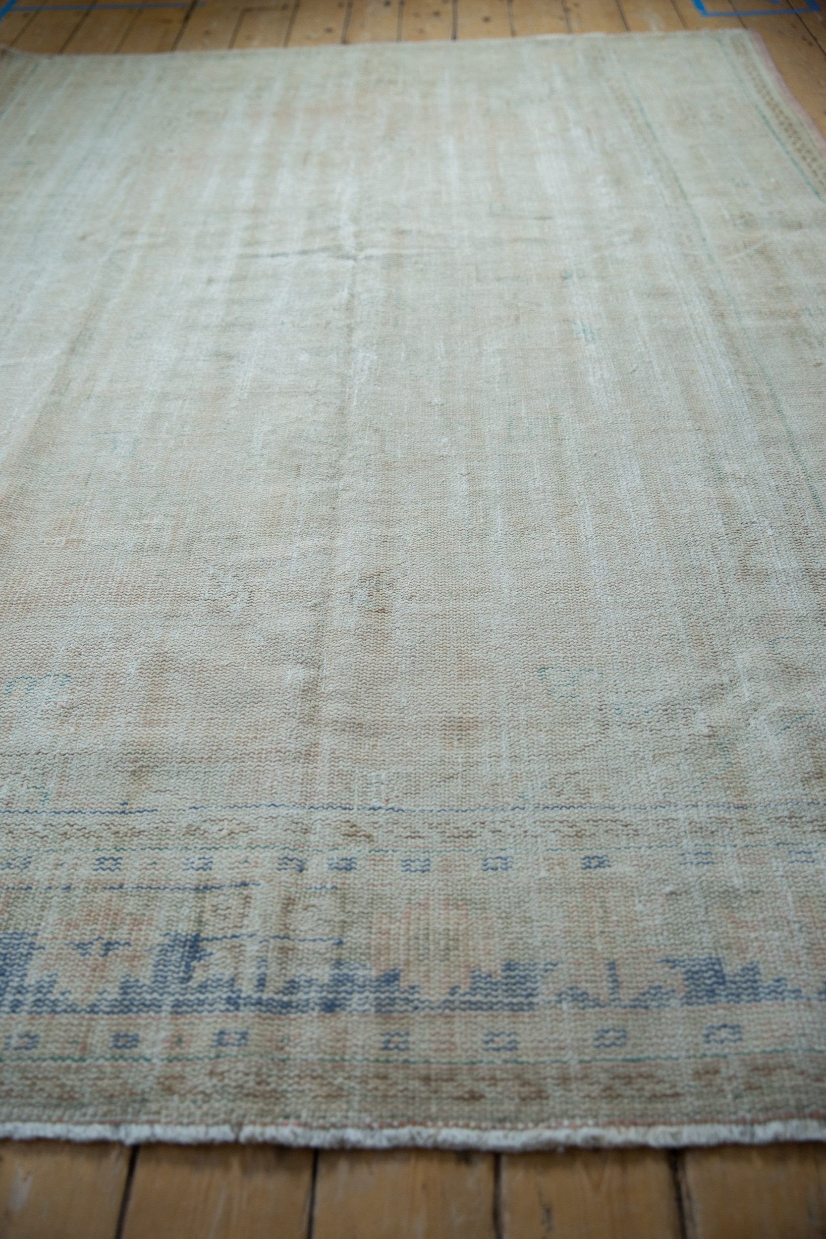 6x8.5 Vintage Distressed Oushak Carpet by Old New House® - product image 6 for Resin Society