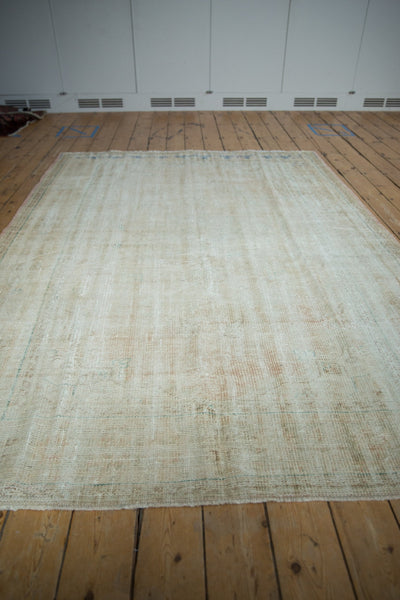 6x8.5 Vintage Distressed Oushak Carpet by Old New House® - product image 8 for Resin Society