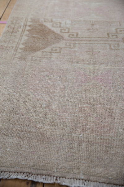 3.5x11.5 Vintage Distressed Oushak Rug Runner by Old New House® - product image 4 for Resin Society