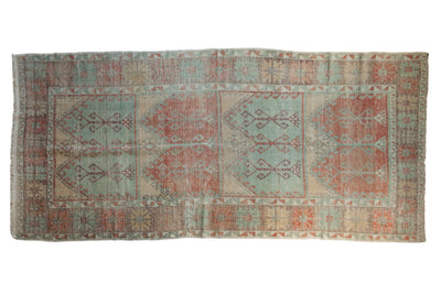 5.5x12 Vintage Distressed Oushak Rug Runner by Old New House® - main product image for Resin Society