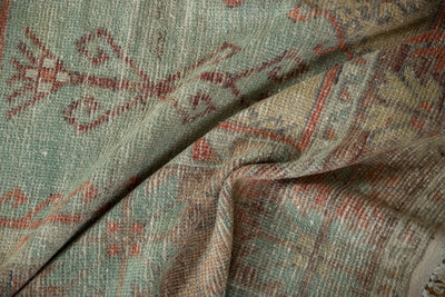 5.5x12 Vintage Distressed Oushak Rug Runner by Old New House® - product image 10 for Resin Society