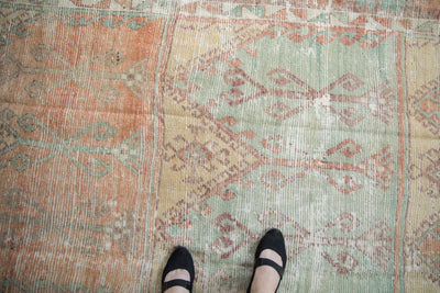 RESERVED 5x11.5 Vintage Distressed Oushak Rug Runner