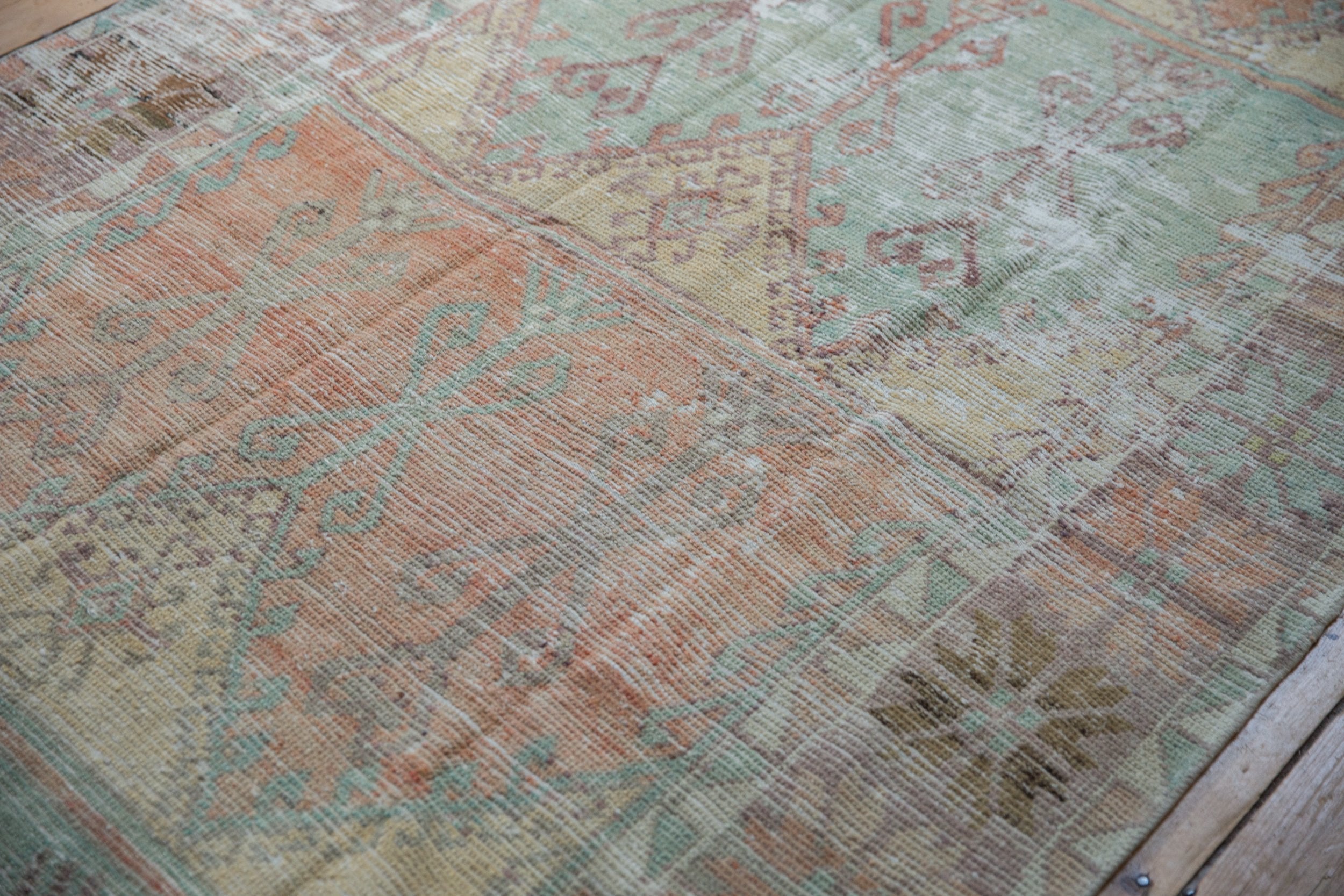 RESERVED 5x11.5 Vintage Distressed Oushak Rug Runner