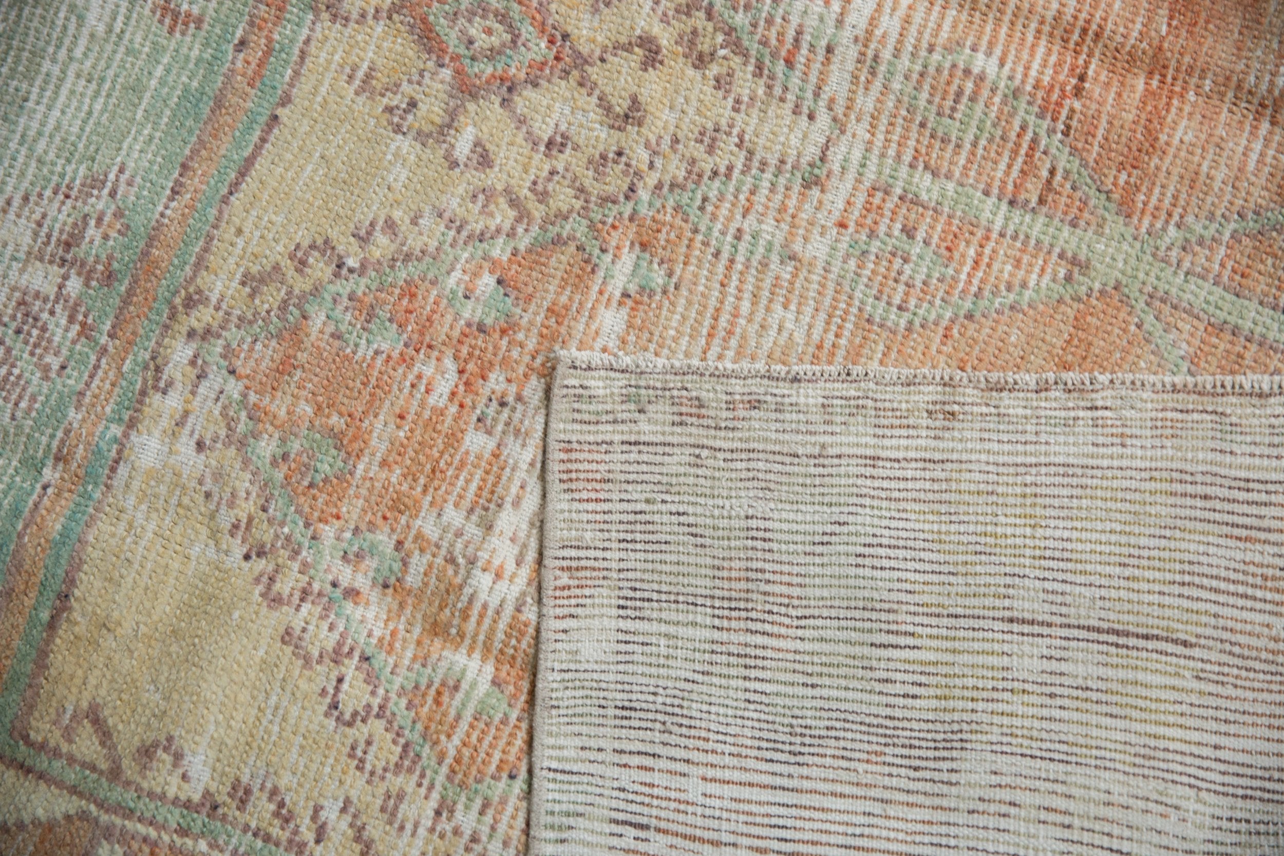 RESERVED 5x11.5 Vintage Distressed Oushak Rug Runner