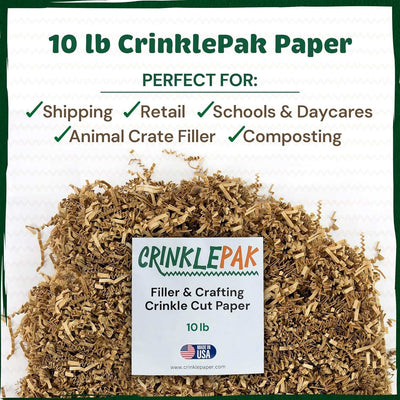 10 LB Kraft Crinkle Paper by CrinklePak - product image 7 for Resin Society