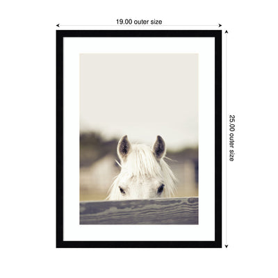 Equine Crop by Robert Cadloff Framed Wall Art Print