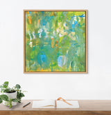 Sylvie Mango Framed Canvas by kateandlaurel - product image 7 for Resin Society