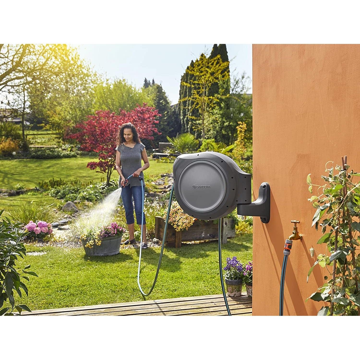 75 ft. Wall Mount Hose Reel