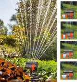 ZoomMaxx Oscillating Sprinkler On Metal Spike 2400 Sq Ft. Coverage