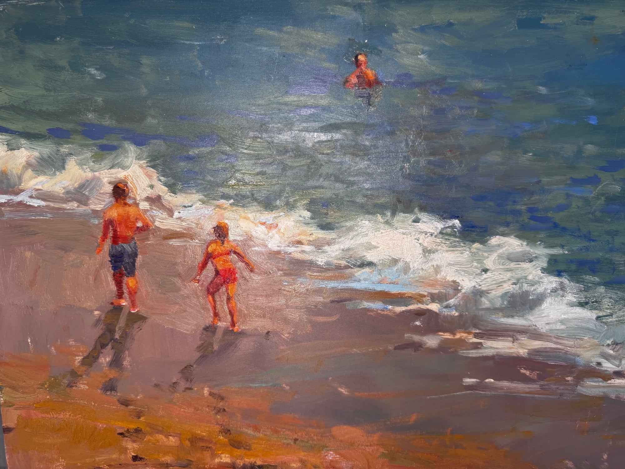 Ninety Two, a 16x20 inch plein air painting on board by John Beard Collection
