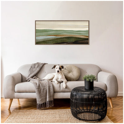 Natures Charm lll Panel by Nikita Jariwala Framed Canvas Wall Art Print