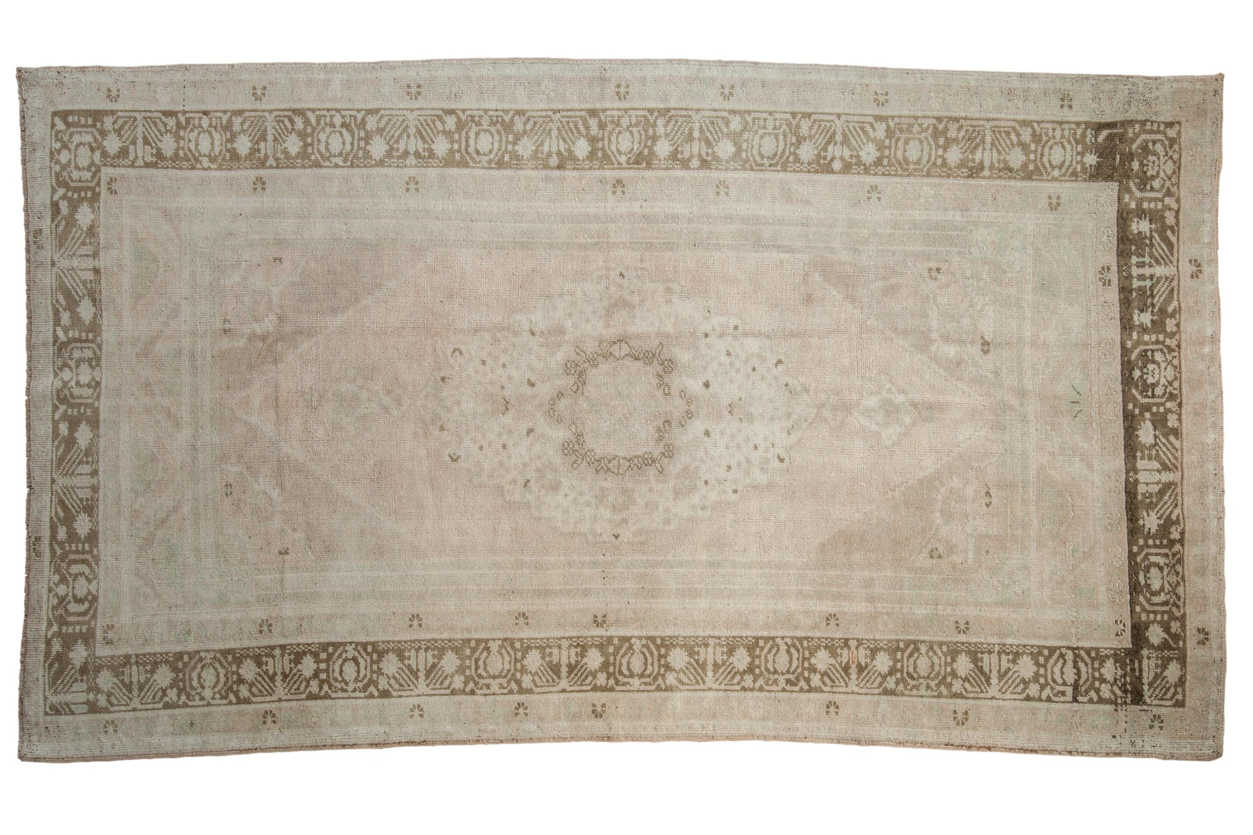 5x9 Vintage Distressed Oushak Carpet by Old New House® - main product image for Resin Society