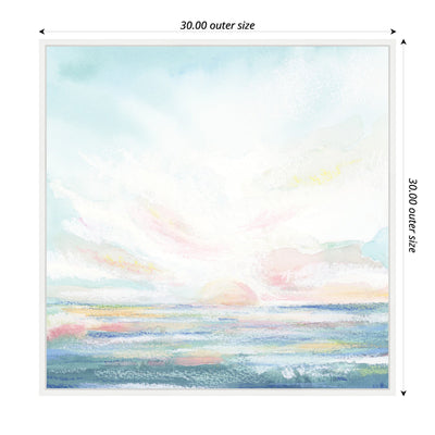Sylvie Heavenly Framed Canvas by Julie Maida