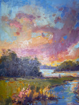 Ninety Three painting, 16x20 on board, by John Beard Collection showing coastal inspired plein air artwork