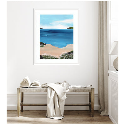 Framed Art Midday at Sea by Nikita Jariwala