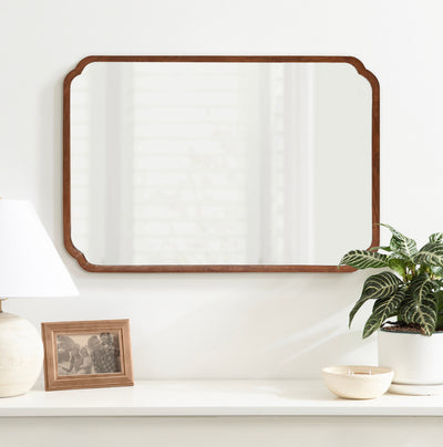 Marston Wood Framed Wall Mirror