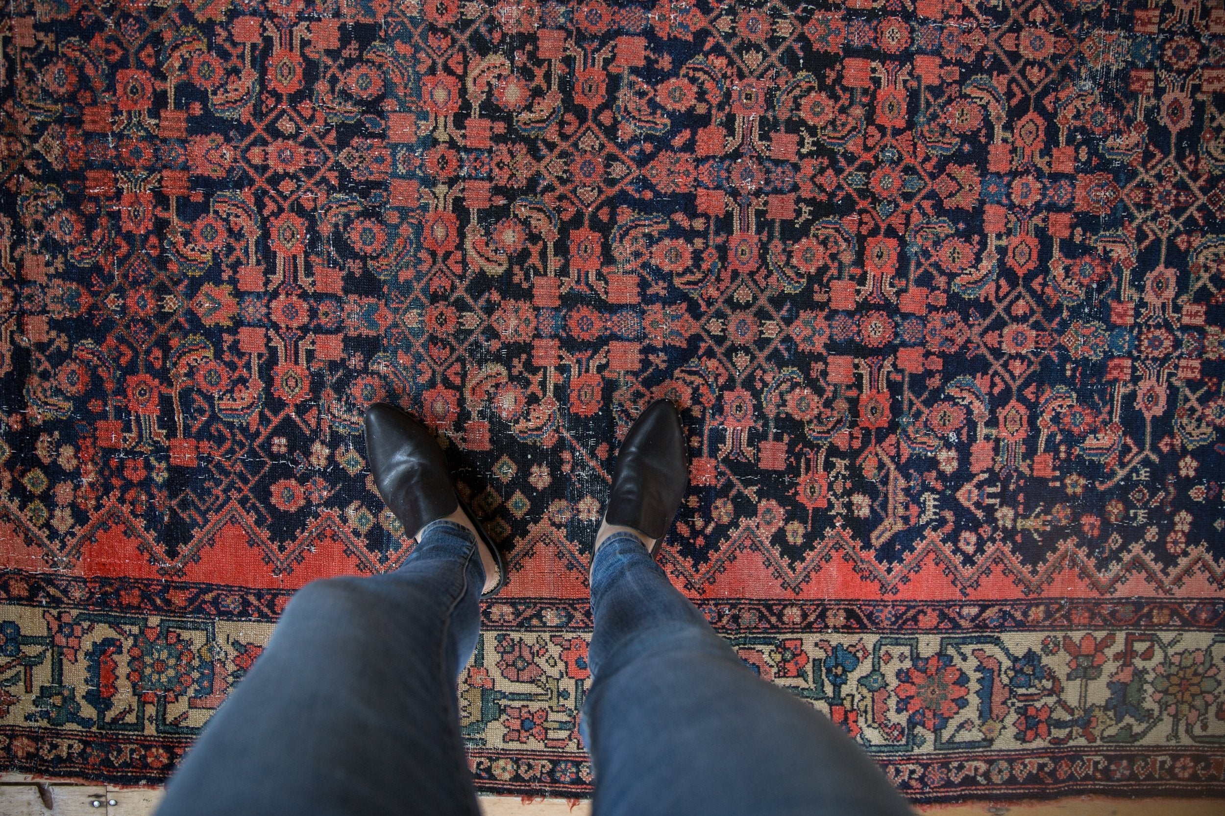 5.5x10 Vintage Malayer Carpet by Old New House® - product image 2 for Resin Society