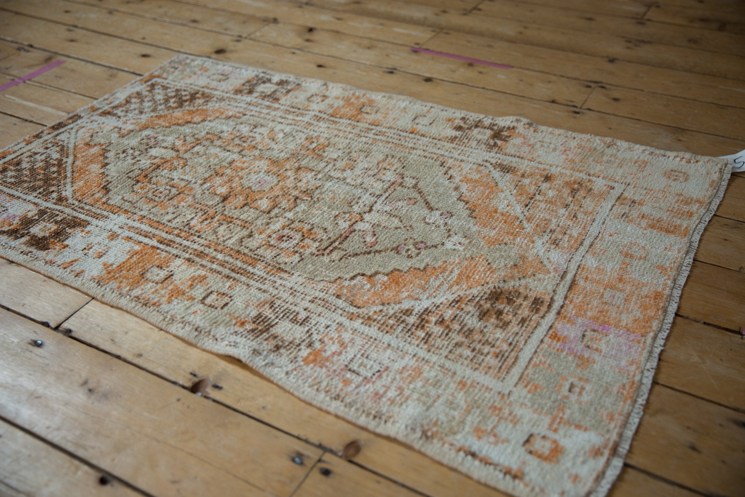 2.5x4 Vintage Distressed Oushak Rug by Old New House® - product image 3 for Resin Society