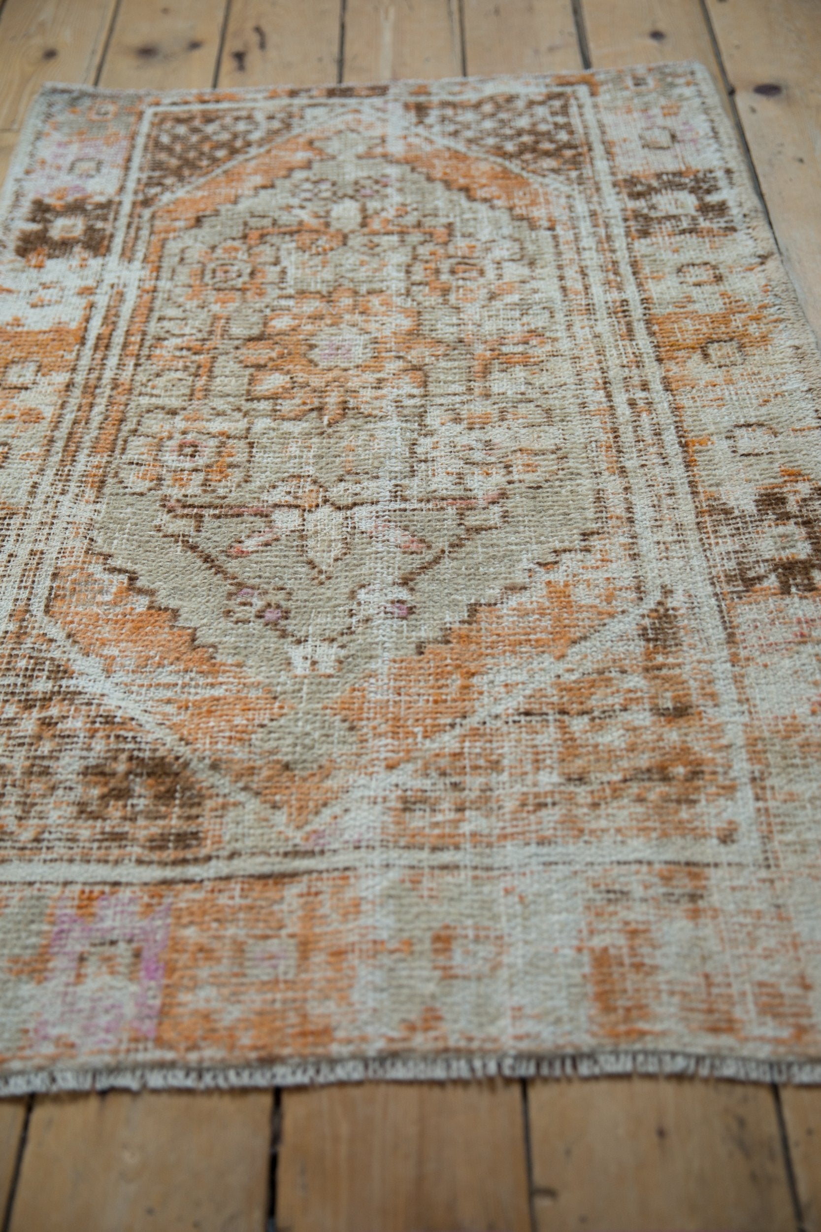 2.5x4 Vintage Distressed Oushak Rug by Old New House® - product image 4 for Resin Society